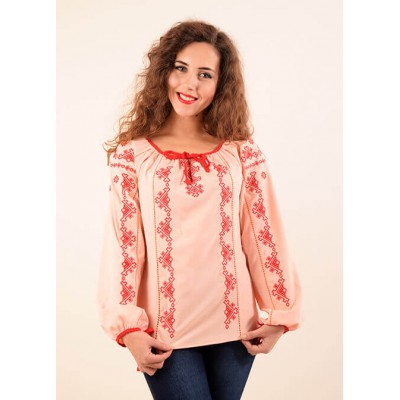 Embroidered blouse "Xenia" 10